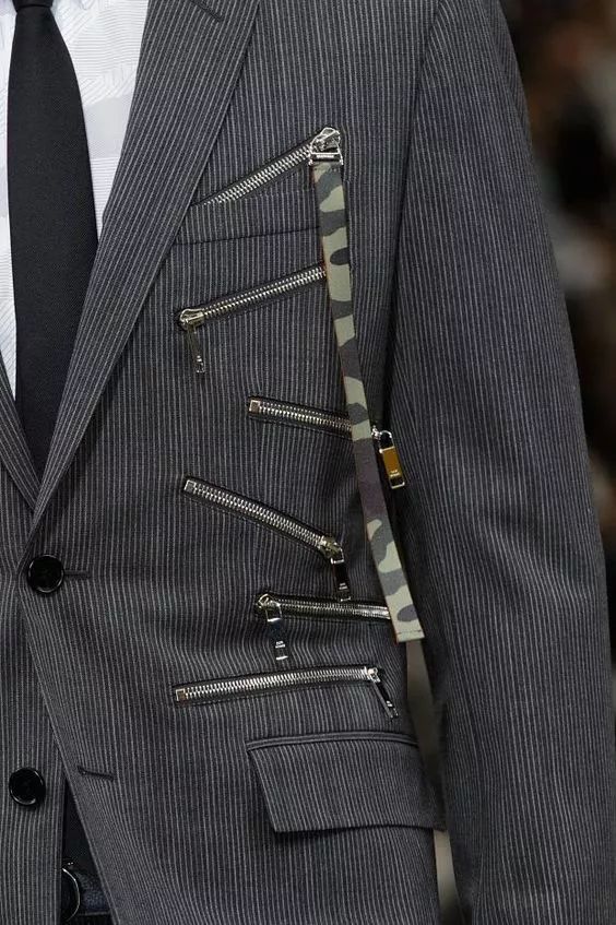 用拉鏈細節設計玩出服裝創意造型?這一招讓你的畢業設計成為萬眾矚目的焦點!